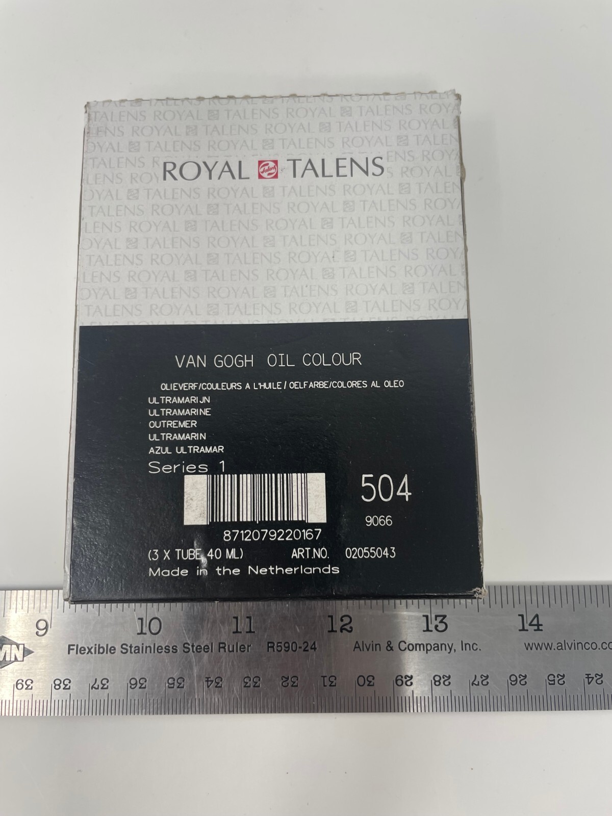 Royal Talens Van Gogh Oil Colour 3 Ultramarine Blue 1.4 OZ New Free Shipping
