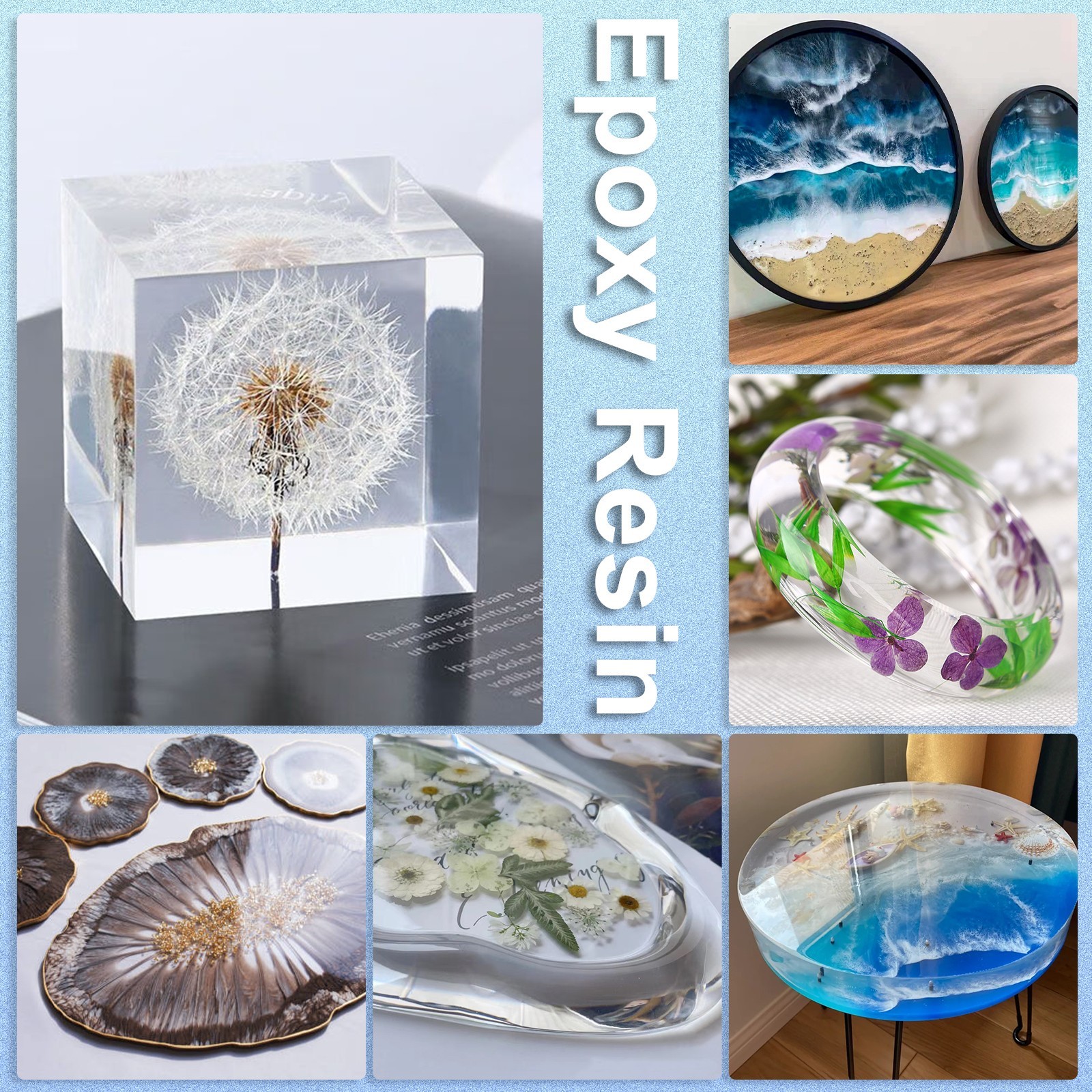 3gallon Crystal Clear Epoxy Resin Kit