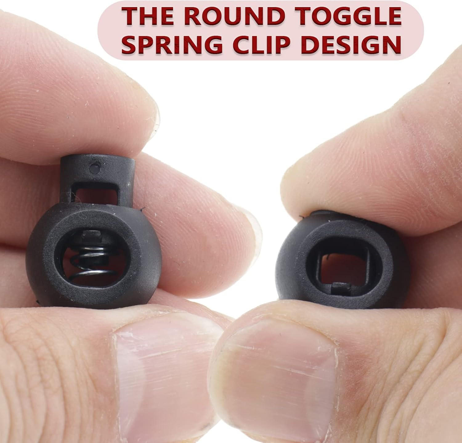 Plastic Single Hole Cord Locks