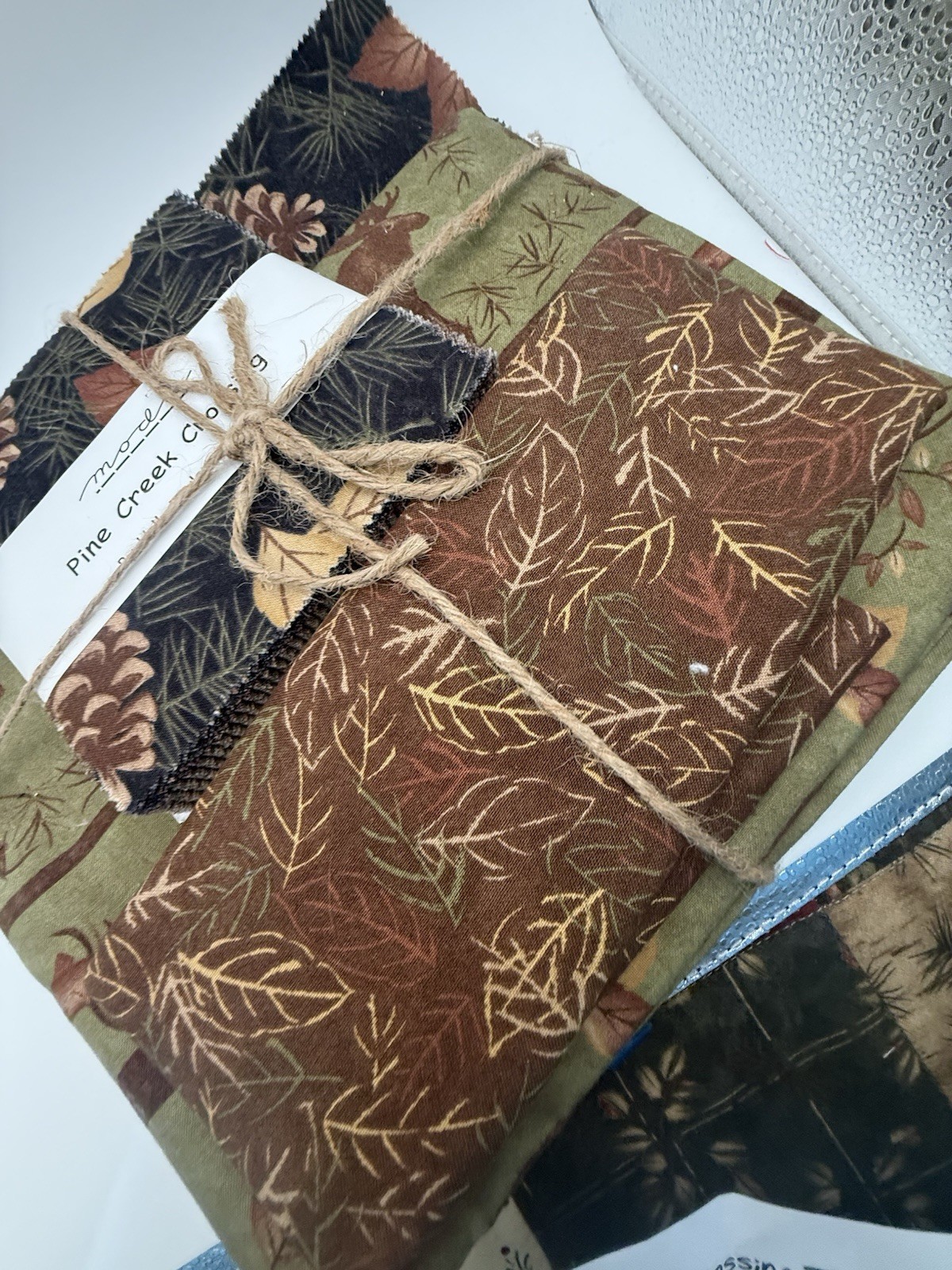 Pine Creek Crossing Holly Taylor Moda Cotton Quilt Kit Fabric Pattern Layer Cake