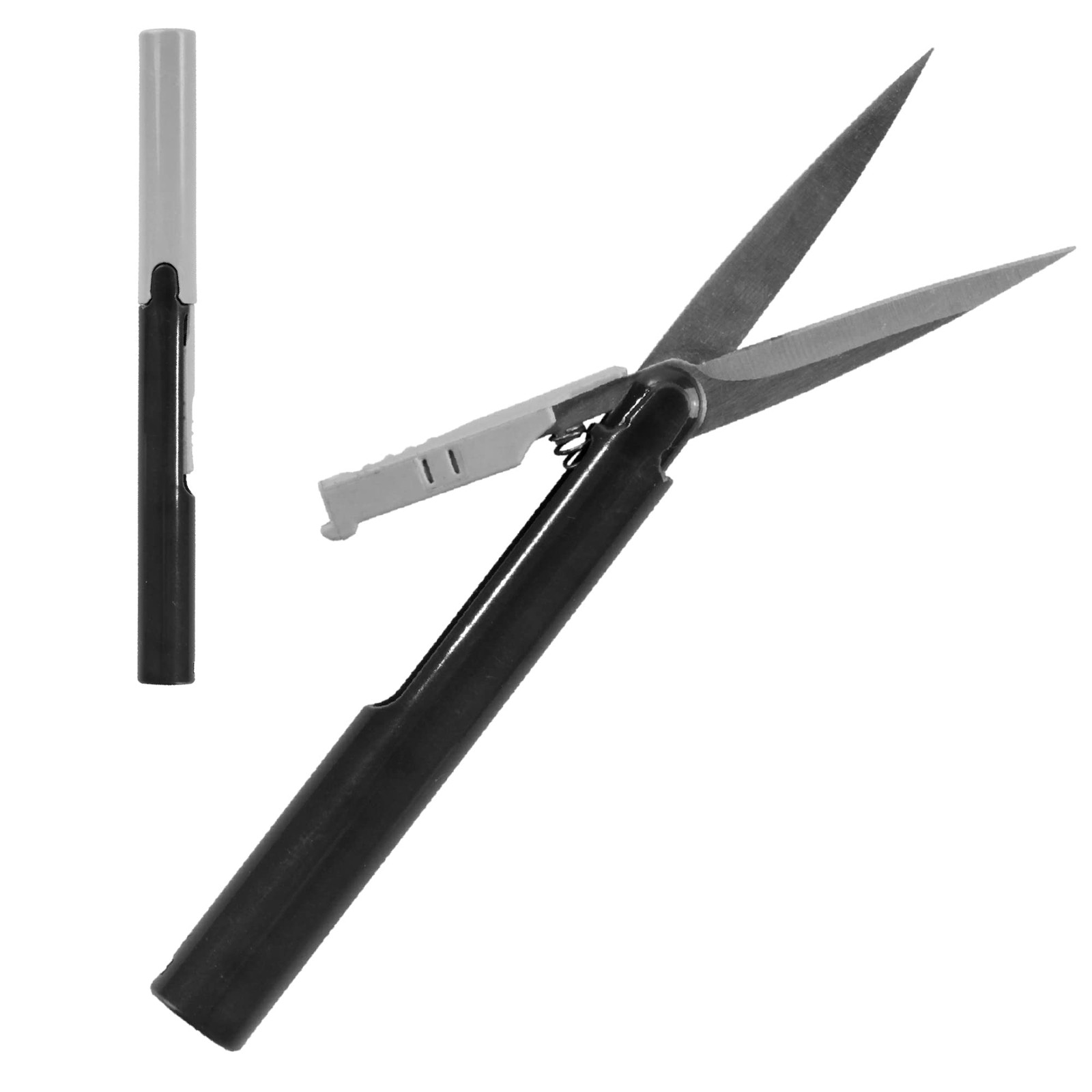JubileeYarn TSA Compliant Pen-Style Portable Travel Scissors – Charcoal – 1 S…
