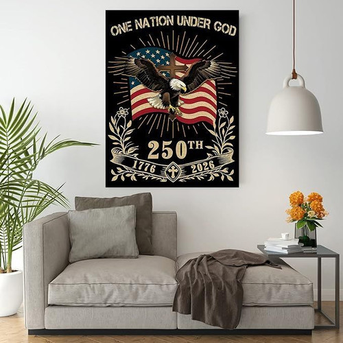 American 250th Birthday Diamond Art Kit 4th of July Patriotic Craft