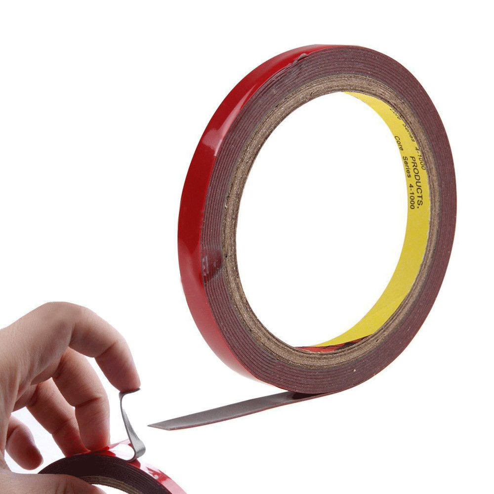 600 Auto Tape Acrylic Foam Double Sided Back Car Mounting Adhesive 3m x10mm 10ft