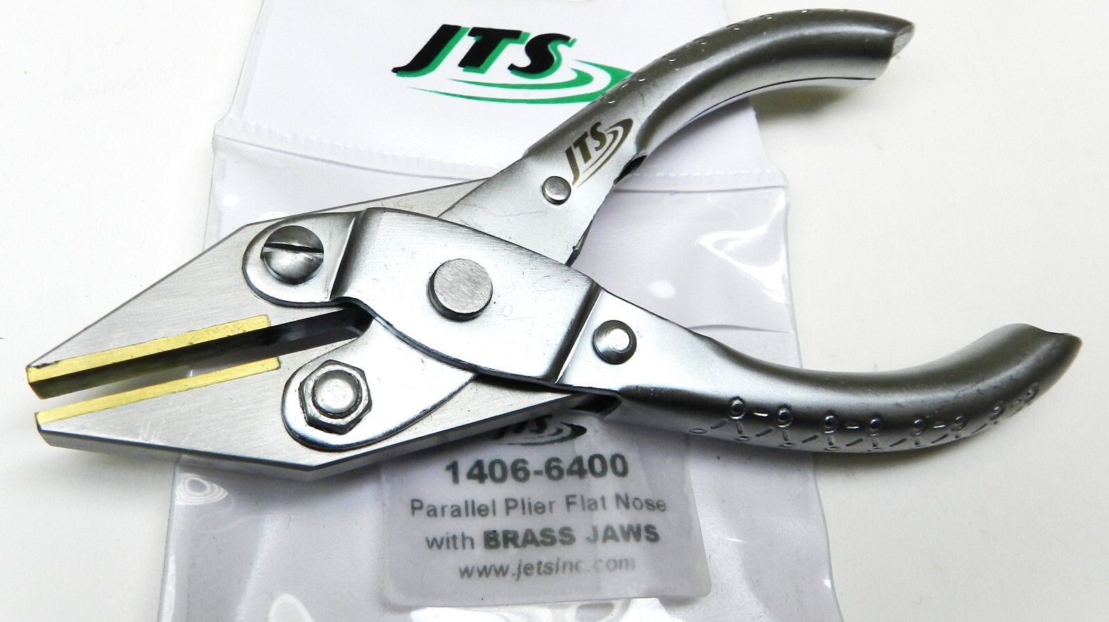 Brass Jaw Parallel Flat Nose Pliers 125mm Non Marring Jaws for Jewelry Crafts