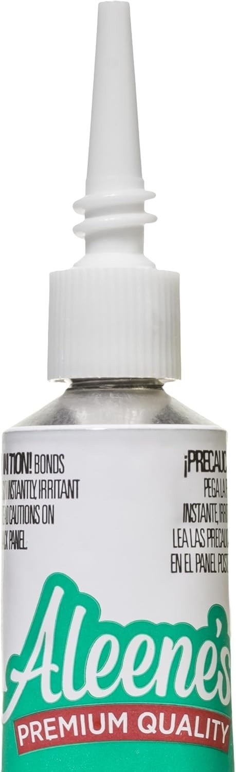 Jewelry Metal Glue Instant Adhesive Permanent Bond Waterproof Dries Clear 0.7oz