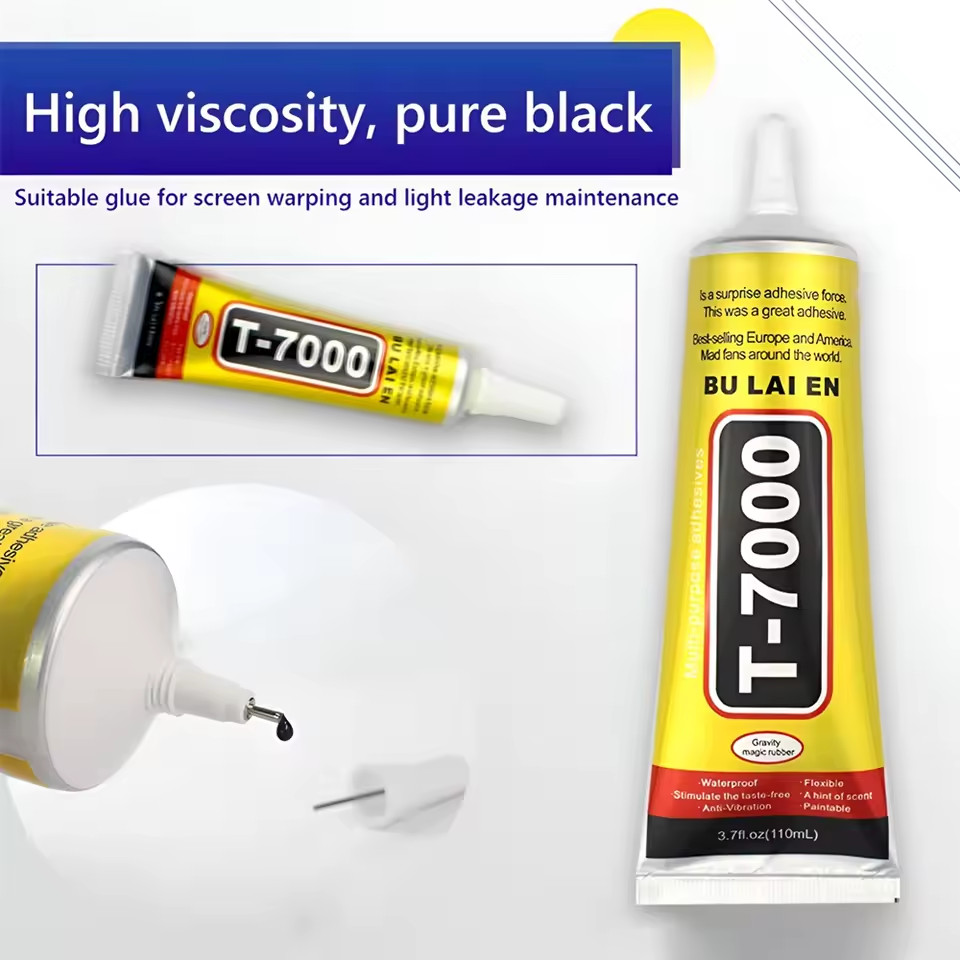 T7000 Adhesive Glue 15/50/110ML for Phone Repair with Precision Tip