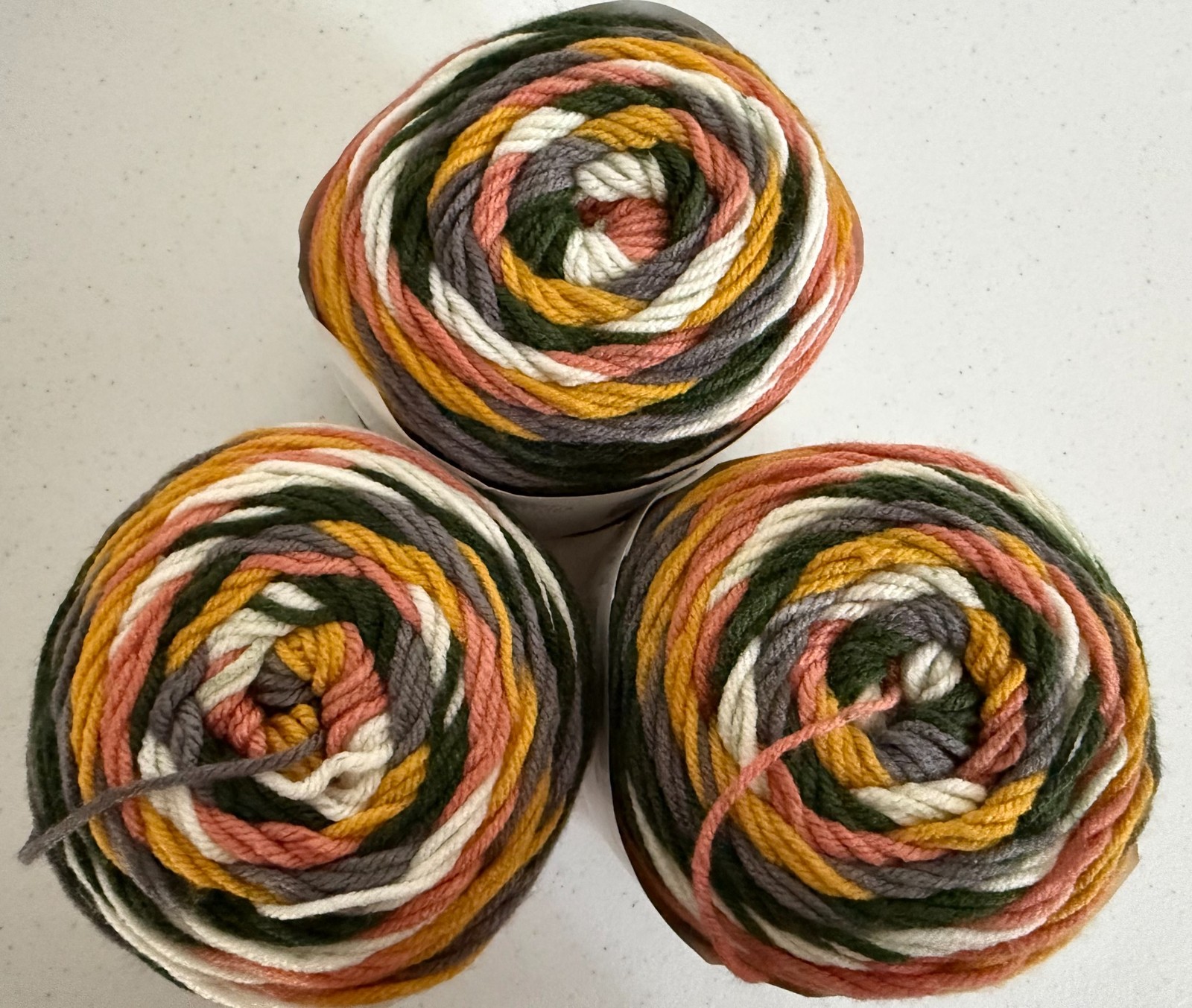 Lot of 3 Cakes PAINTBOX CHUNKY POTS Yarn #5 Bulky Chunky 200 g 272 m Acrylic