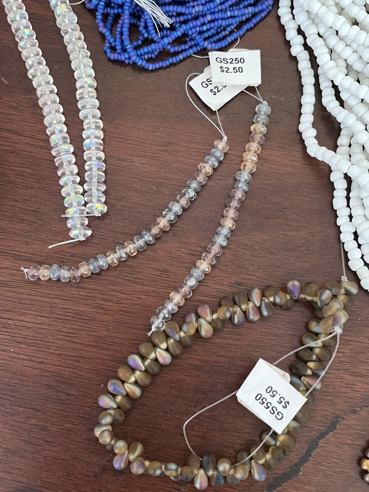 Lot of Beads for Craft – Glass, Millifiore, AB Luster, Lampwork