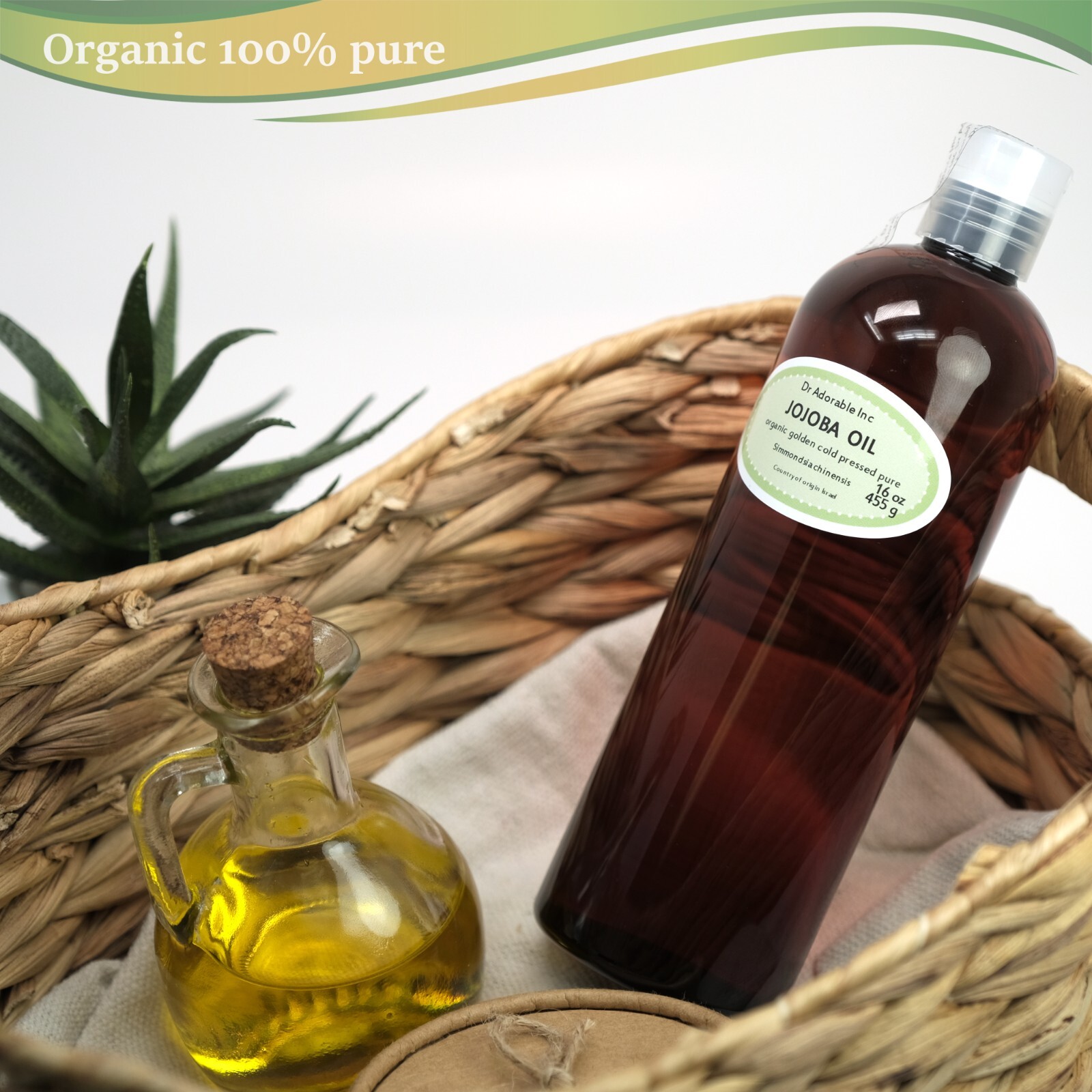 PURE ORGANIC JOJOBA OIL UNREFINED RAW VIRGIN COLD PRESSED 2 OZ 4 – 1 GALLON