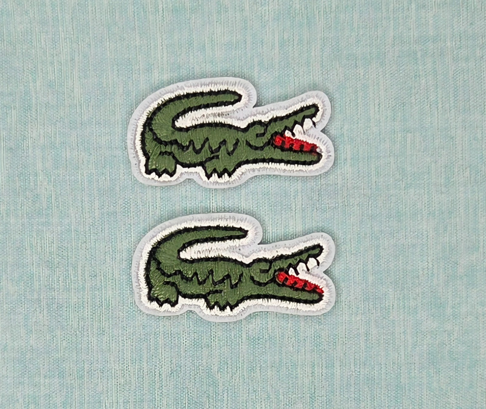 🔥 (1,2, or 6-Pack) Lacoste Alligator 🔥replacement patch