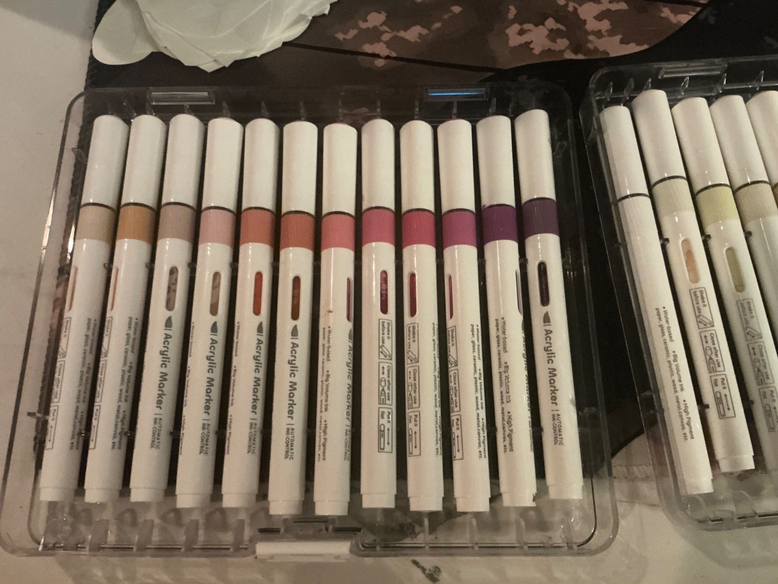 81 Artist’s Loft Watercolor Pencils & 60 Shuttle Art Acrylic Markers