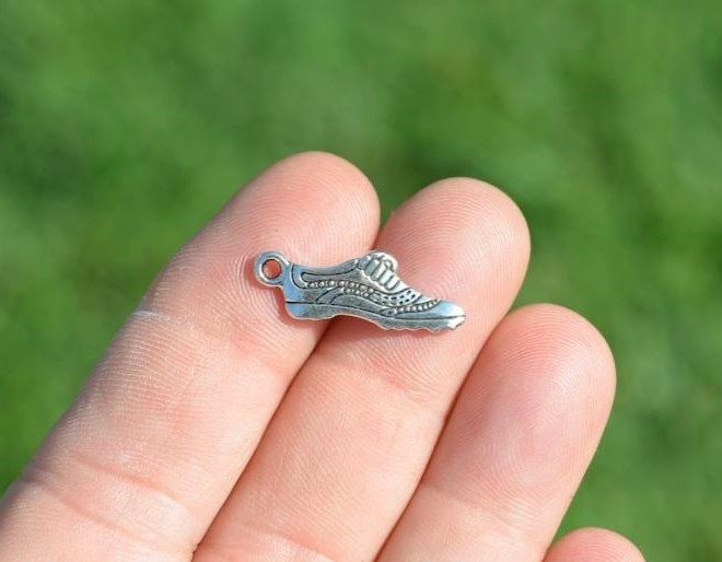 MIXED SET of 6 New BASEBALL Charms Tibetan Silver Alloy ONE EACH Free Shipping!
