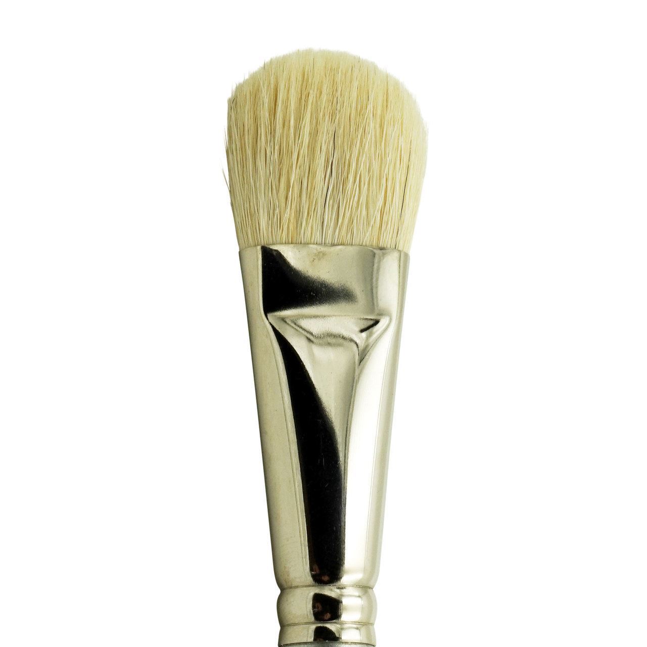 1270 Super Soft Fluffy White Hair Mop Brush