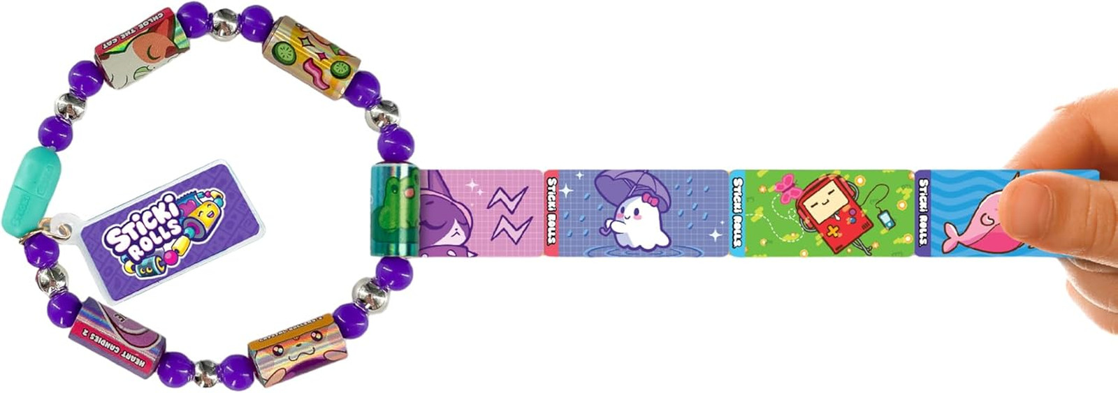 Sticki Rolls Sticker Blind Capsule Bracelet Multi None