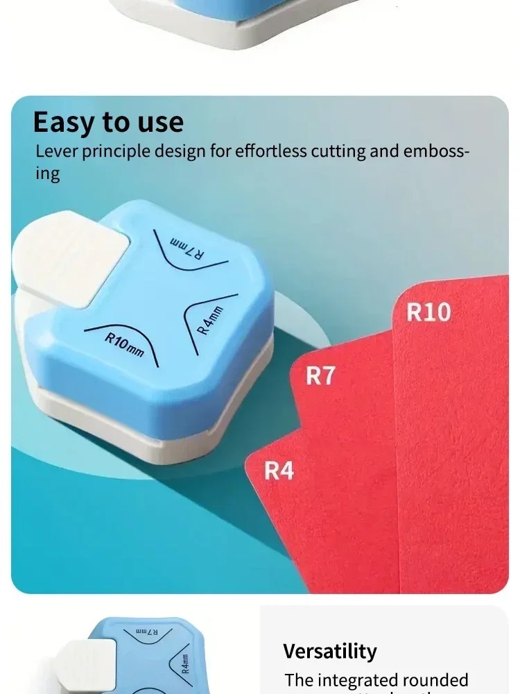 3-in-1 Corner Rounder Paper Round Corner Edges Punch Corner Card Cutter ***