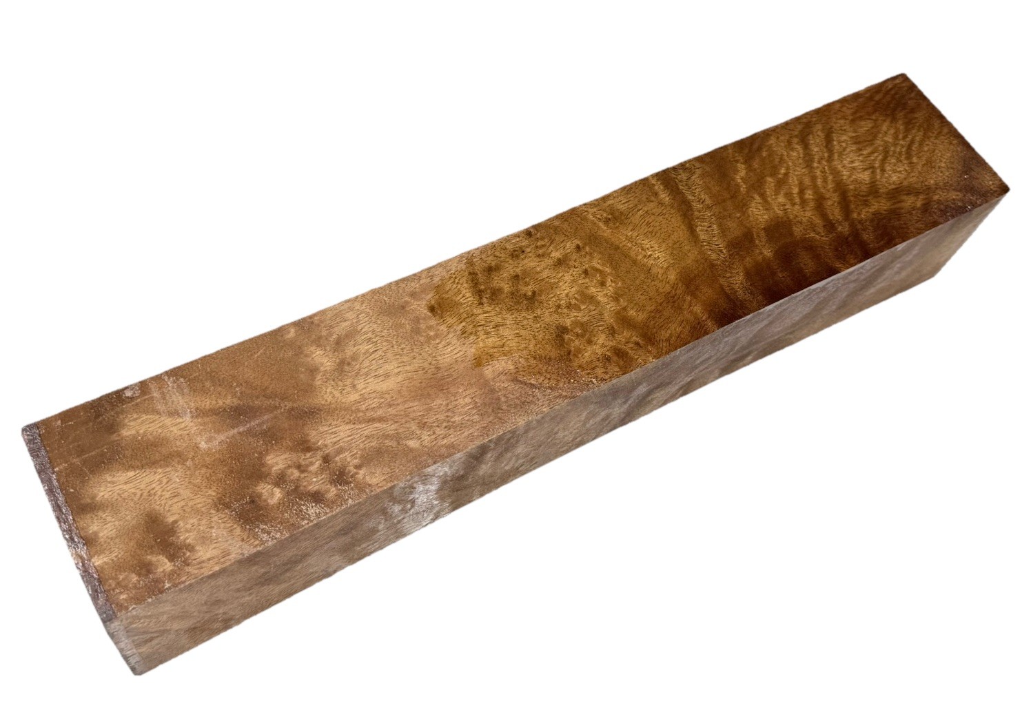 Camphor burl wood turning blank 2-3/4″ x 2-3/4” x 14-7/8″ (c60) Dried