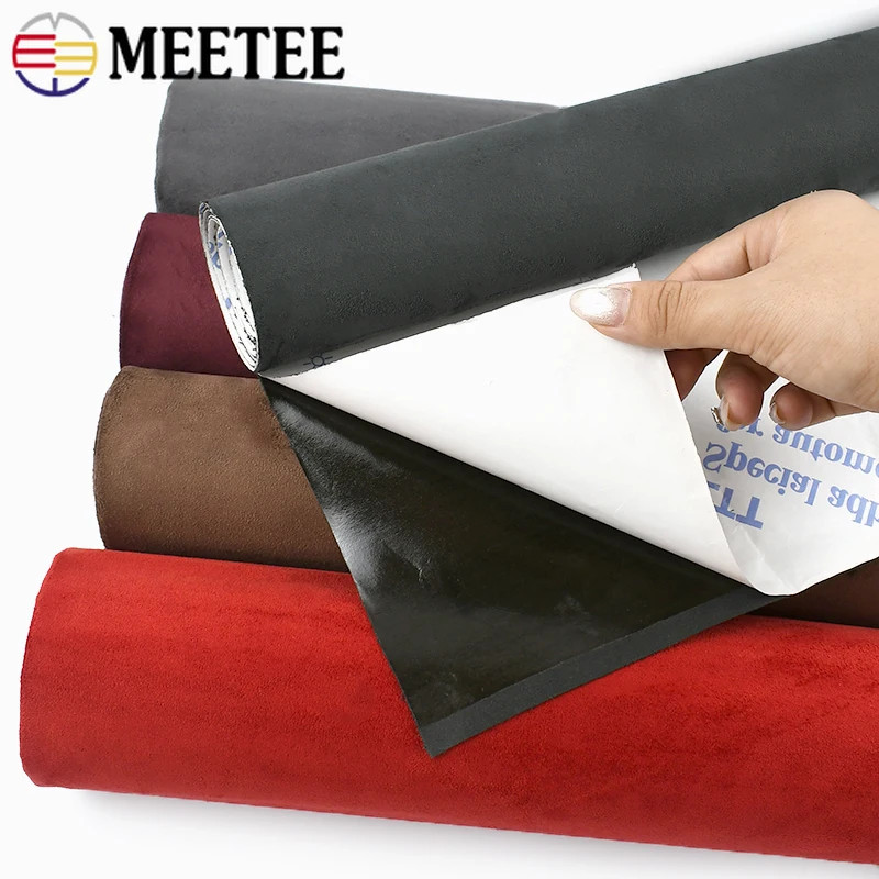 20X30Cm 50*143Cm Suede Fabric Self-Adhesive Adhesive Cloth for Car Interior Mod