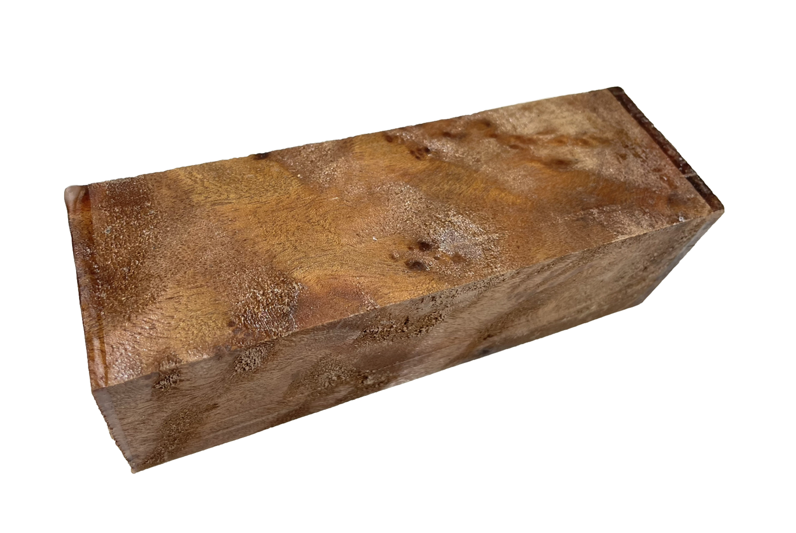 Camphor burl wood turning blank 1-7/8″ x 1-7/8” x 6″ (p80) dried