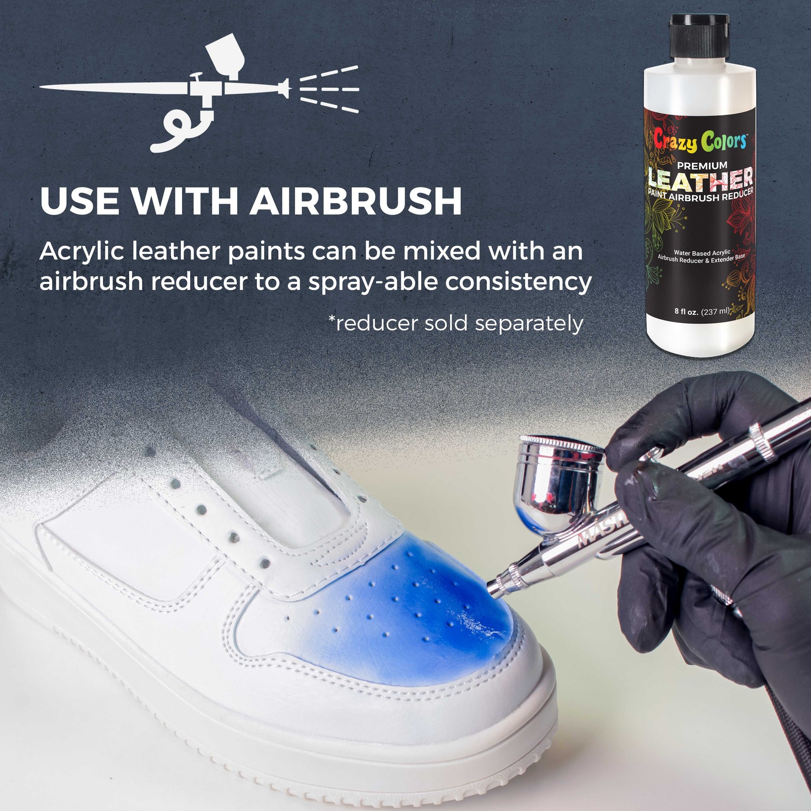 Olive Green Premium Acrylic Leather Shoe Paint, 2 oz – Sneakers, Jackets, Bags