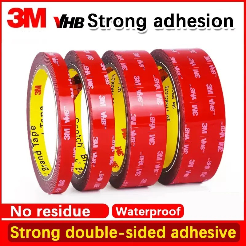 3M Double Sided Tape Heavy Duty Mounting Tape for Car, Home and Office