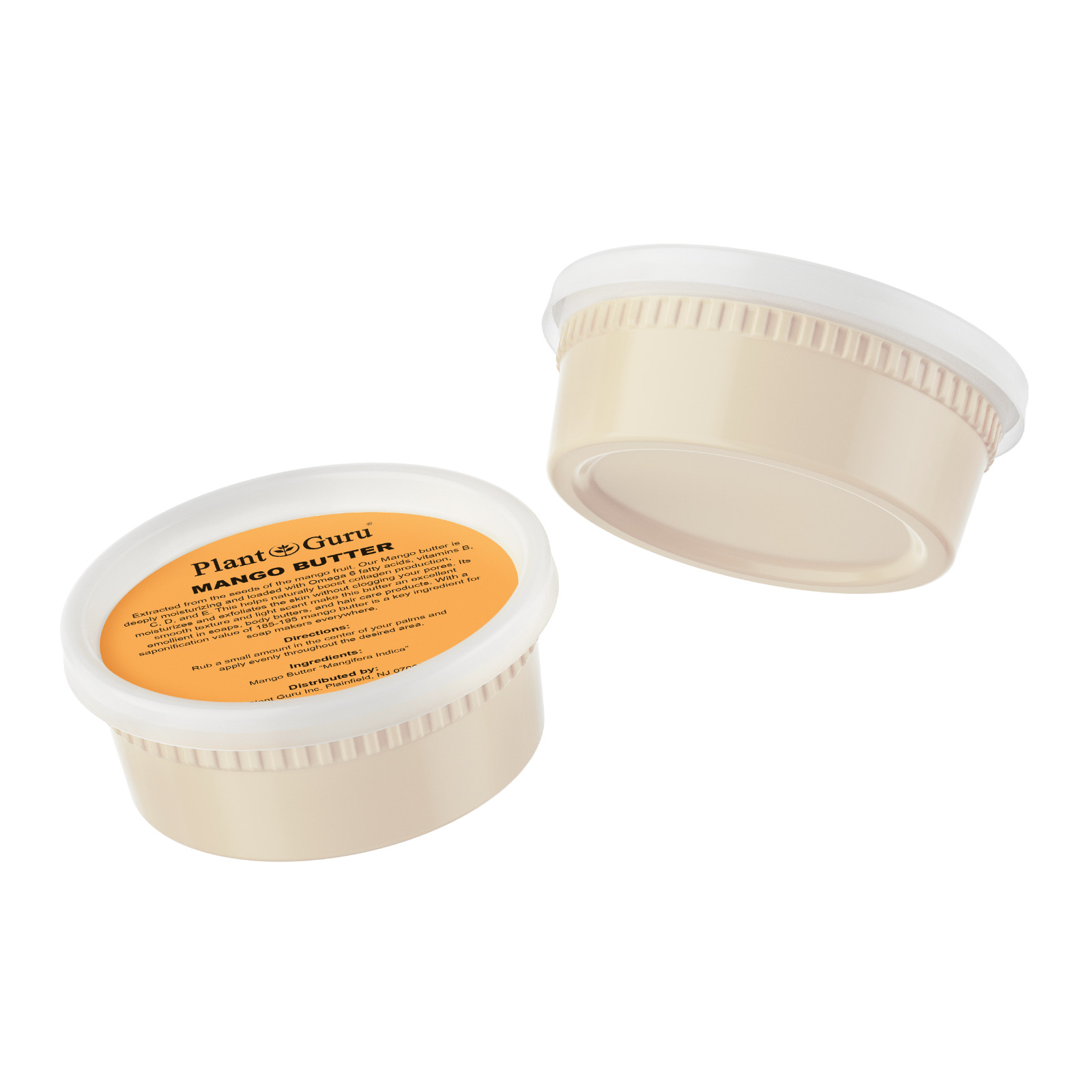 8 oz. Butters 100% Pure Raw Natural Organic For Skin Face Body Hair