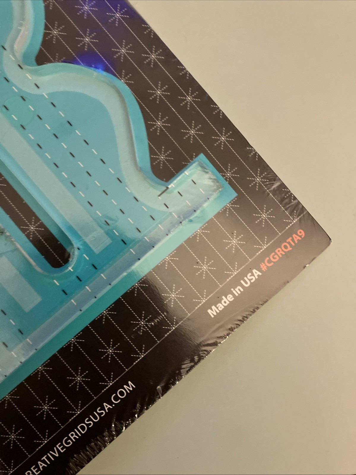 Creative Grids Non-Slip Machine Quilting Tool – Sid By Angela Walters 1/4” thick