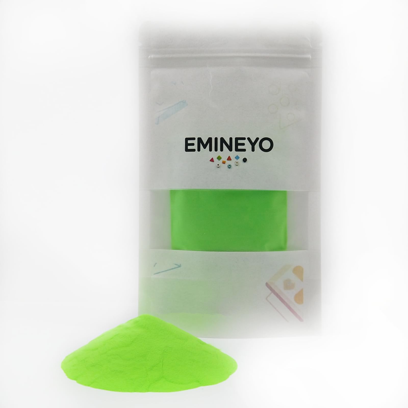 Glow in The Dark Powder Pigment,Luminous Pigment,Neutral and Fluorescent Glow…