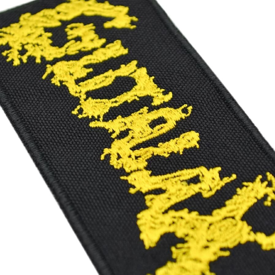Gutalax Embroidered Sew-on Patch | Czechia Křemže Goregrind Music Band Logo