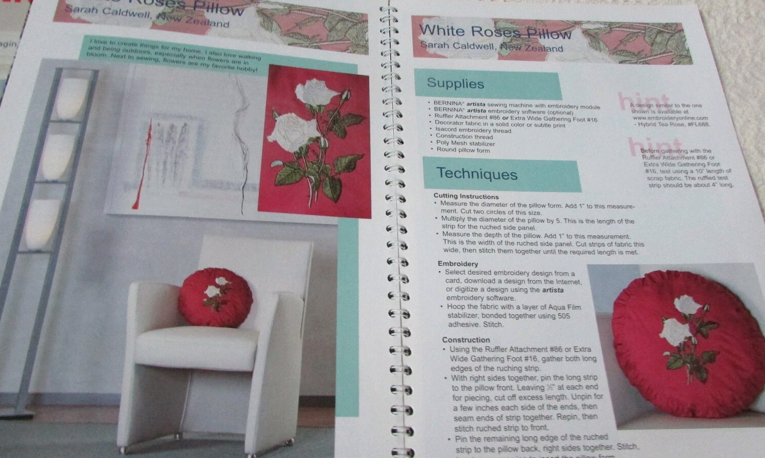 Bernina Artista 200 Owners Manual User Guide Instruction ORIGINAL 272 Pages 2006