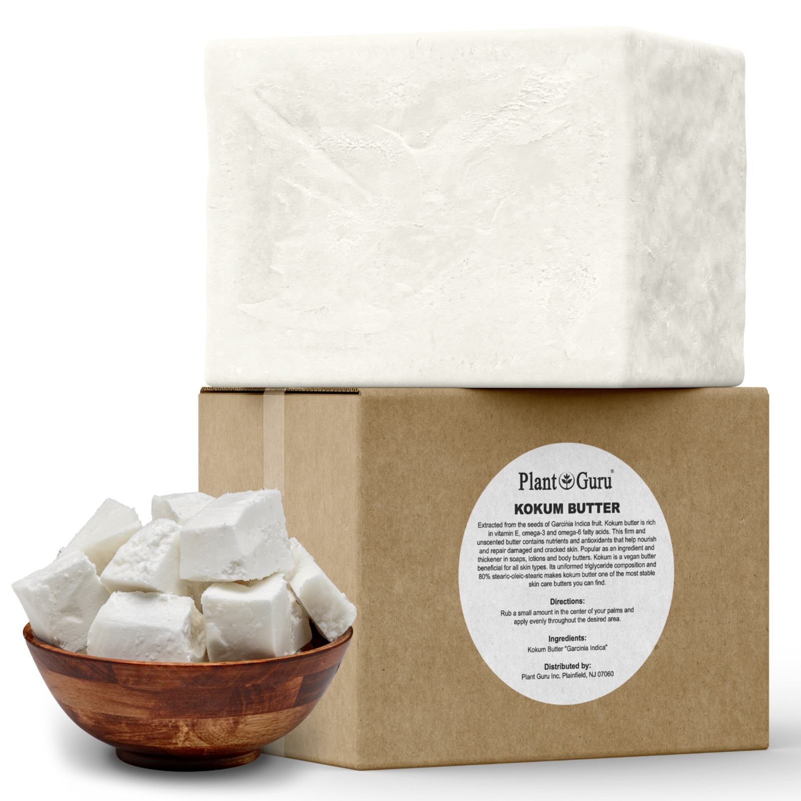 1 lb. Butters 100% Pure Raw Natural Organic Bulk For Skin Face Body Hair