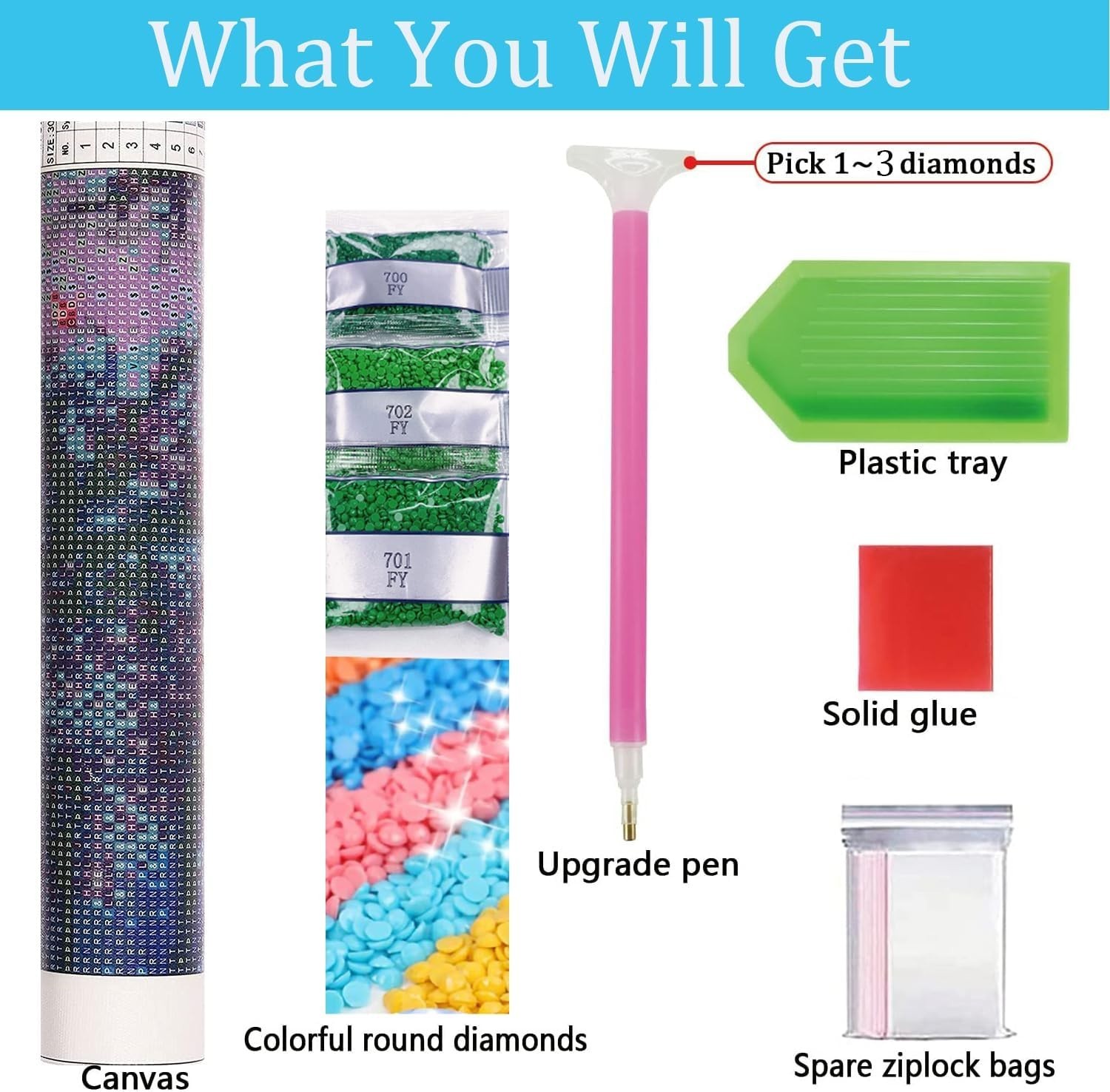 Stress-Relieving Sunflower Diamond Painting Kit – 5D DIY Art for All Ages