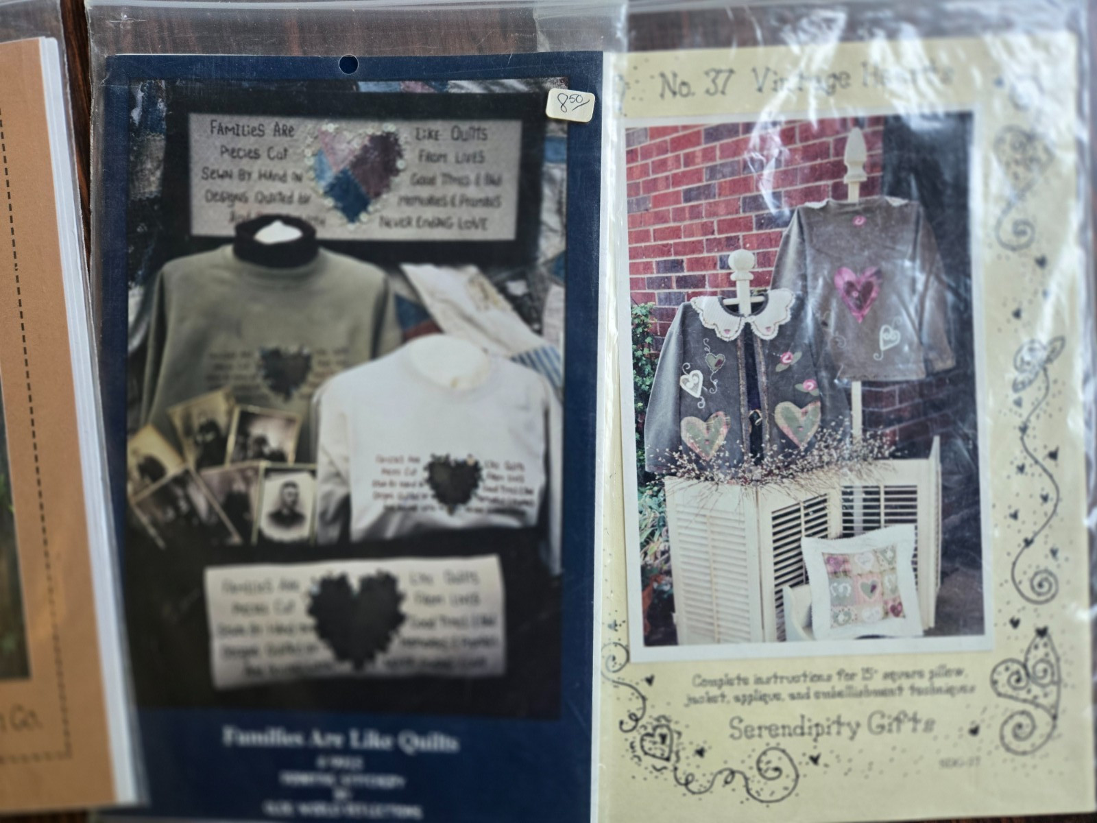Lot of 8 Appliqued Patterns Varies Assorted ones