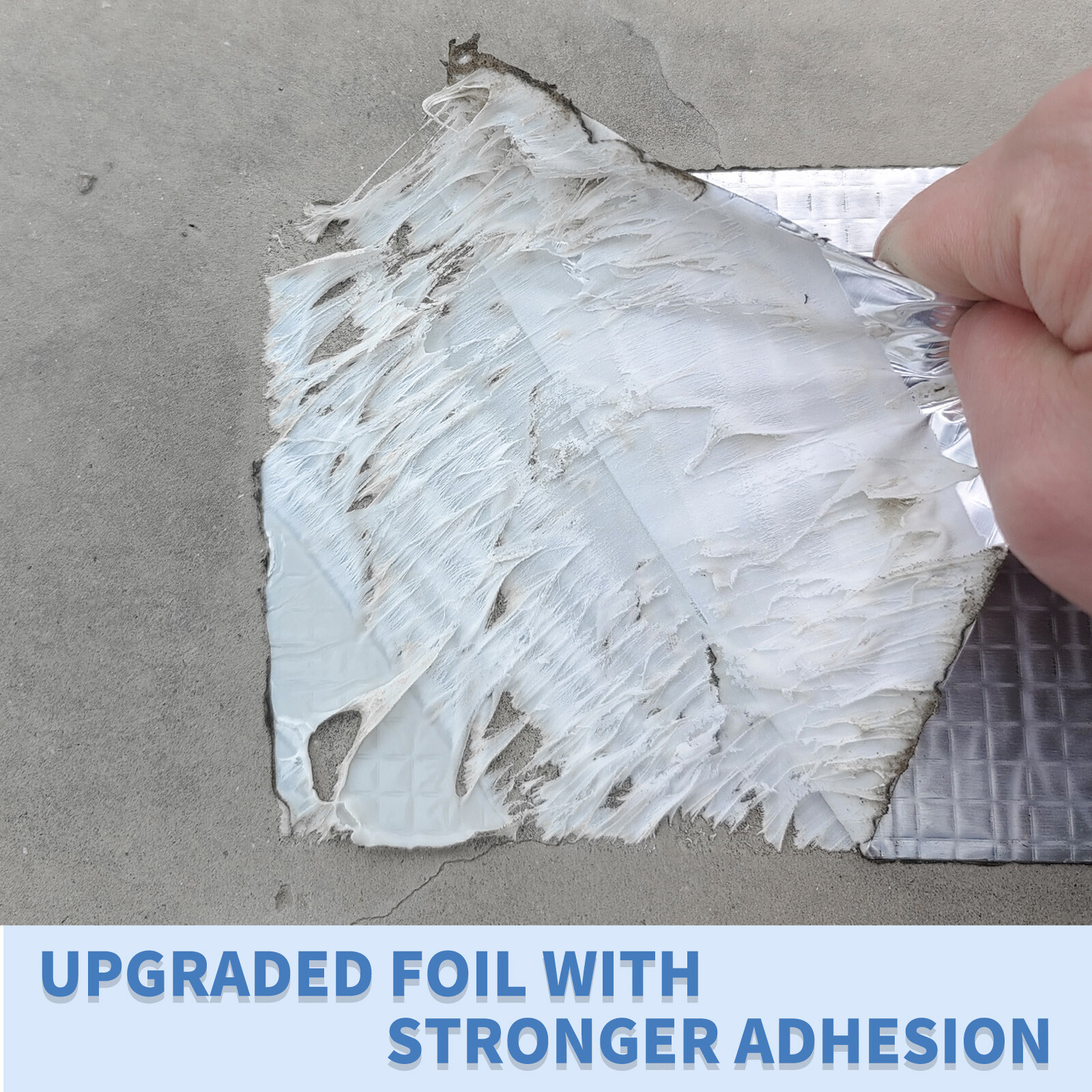 Waterproof Tape Aluminum Butyl Tape w/Adhesive for Leak Repair Roof Patching