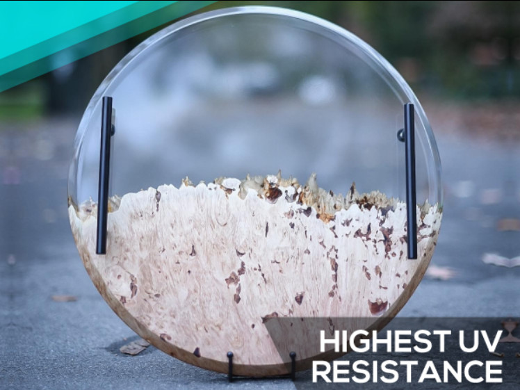 Deep Pour Epoxy Resin 2:1 Crystal Clear Casting Resin for River Tables 48-OzKit