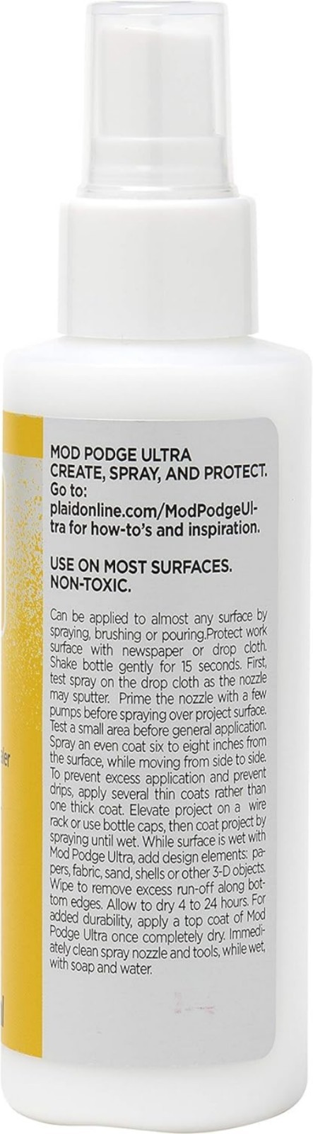 Ultra Matte Spray On Sealer, 4 ounce, 1 Count