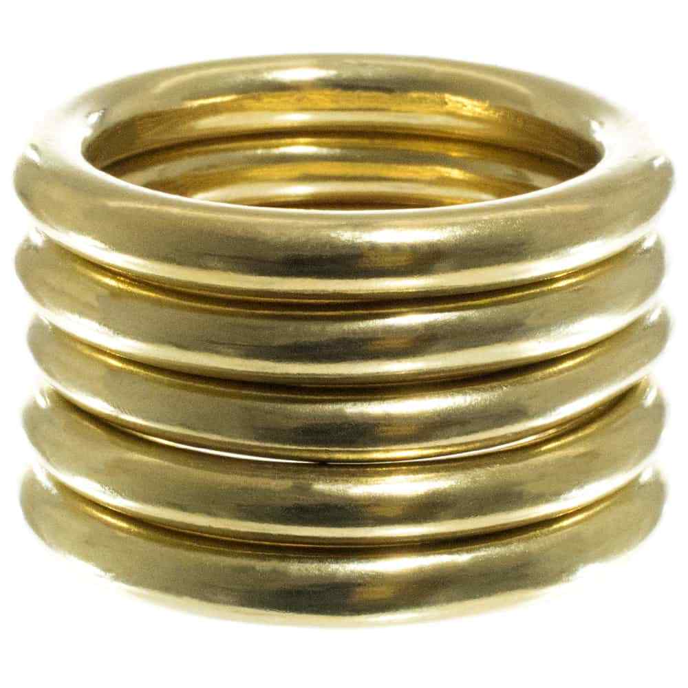 Brass O-Rings – Great for DIY Projects, Decoration & Art
