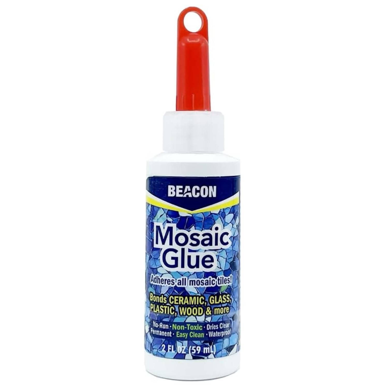 Mosaic Glue – Non-Toxic & Water Resistant, Ideal for All Tiles & Surfaces, 2-…