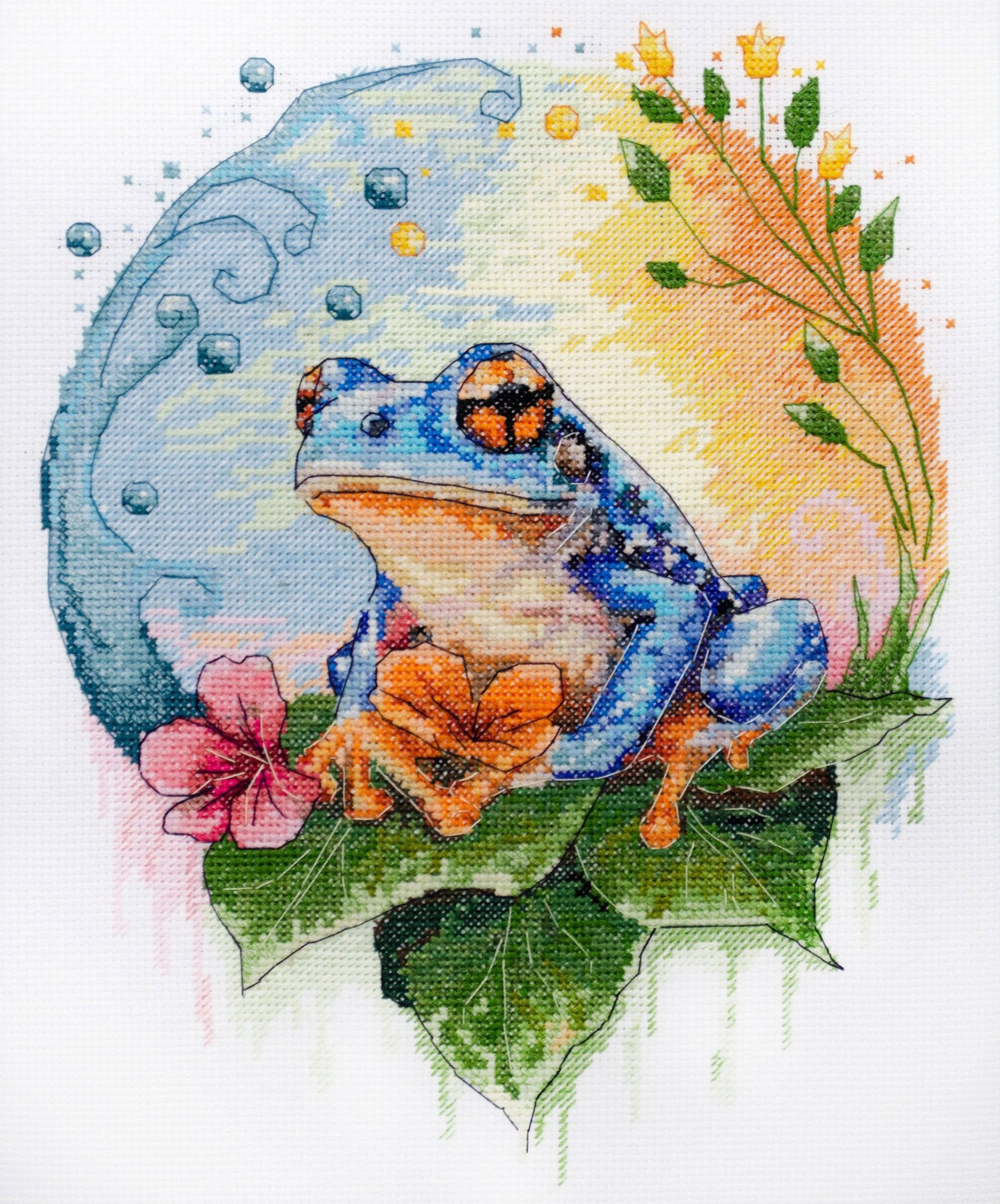 Cross-stitch kit – Water`s Shimmer AH-272