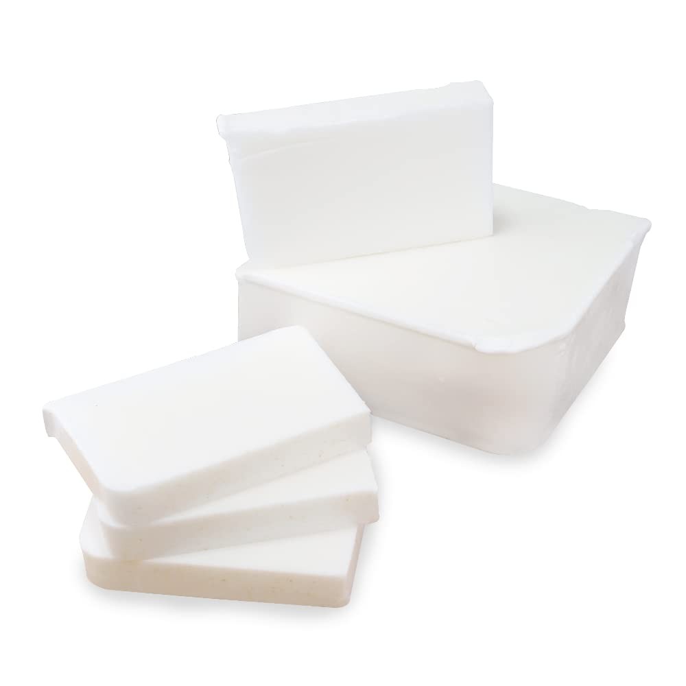 Primal Elements Soap Base – Moisturizing Melt, Cruelty Free, Unscented – 5 Pound