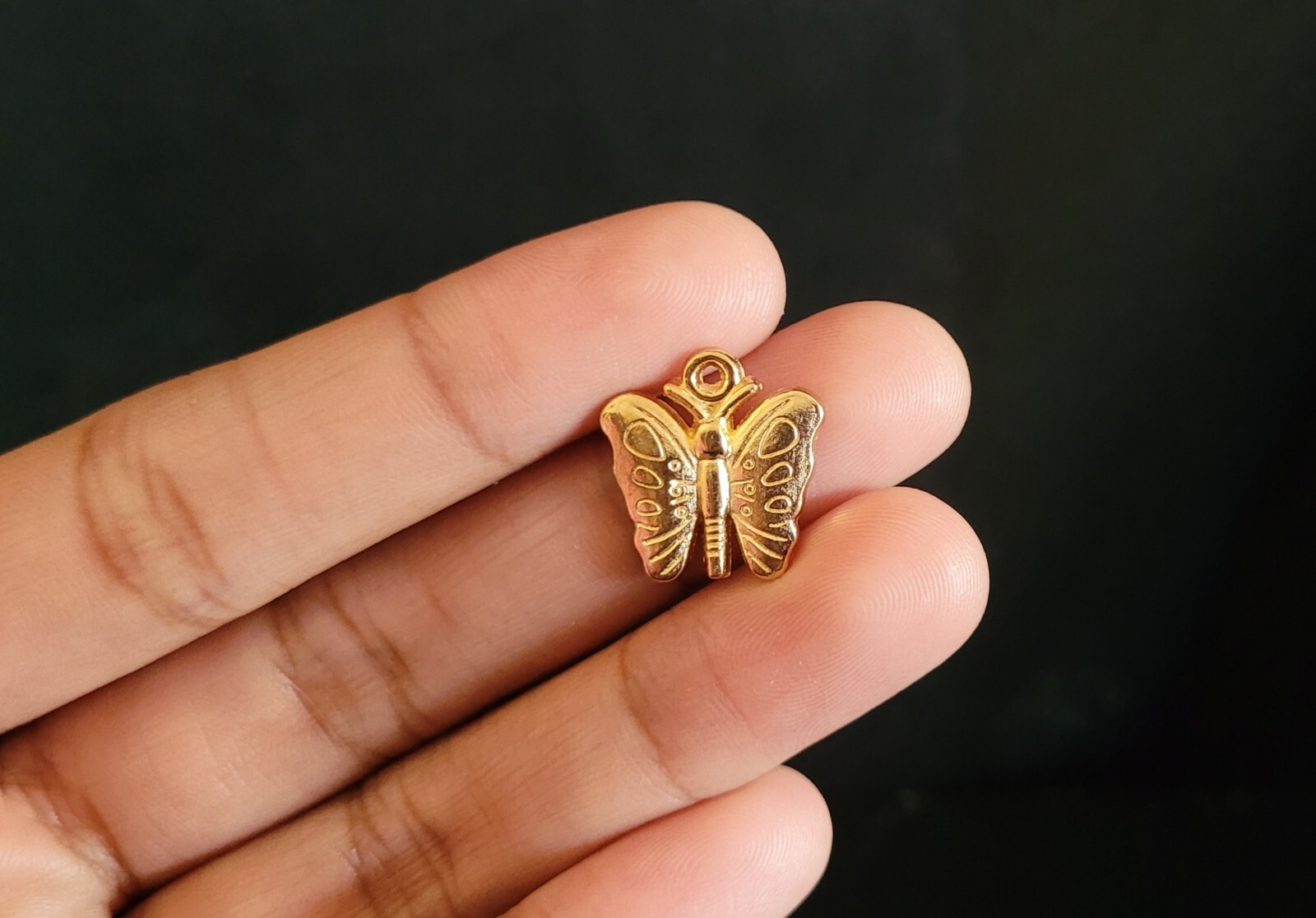 2 Butterfly Charms Rose Gold Tone Pendant Necklace Earrings Bracelets Jewelry