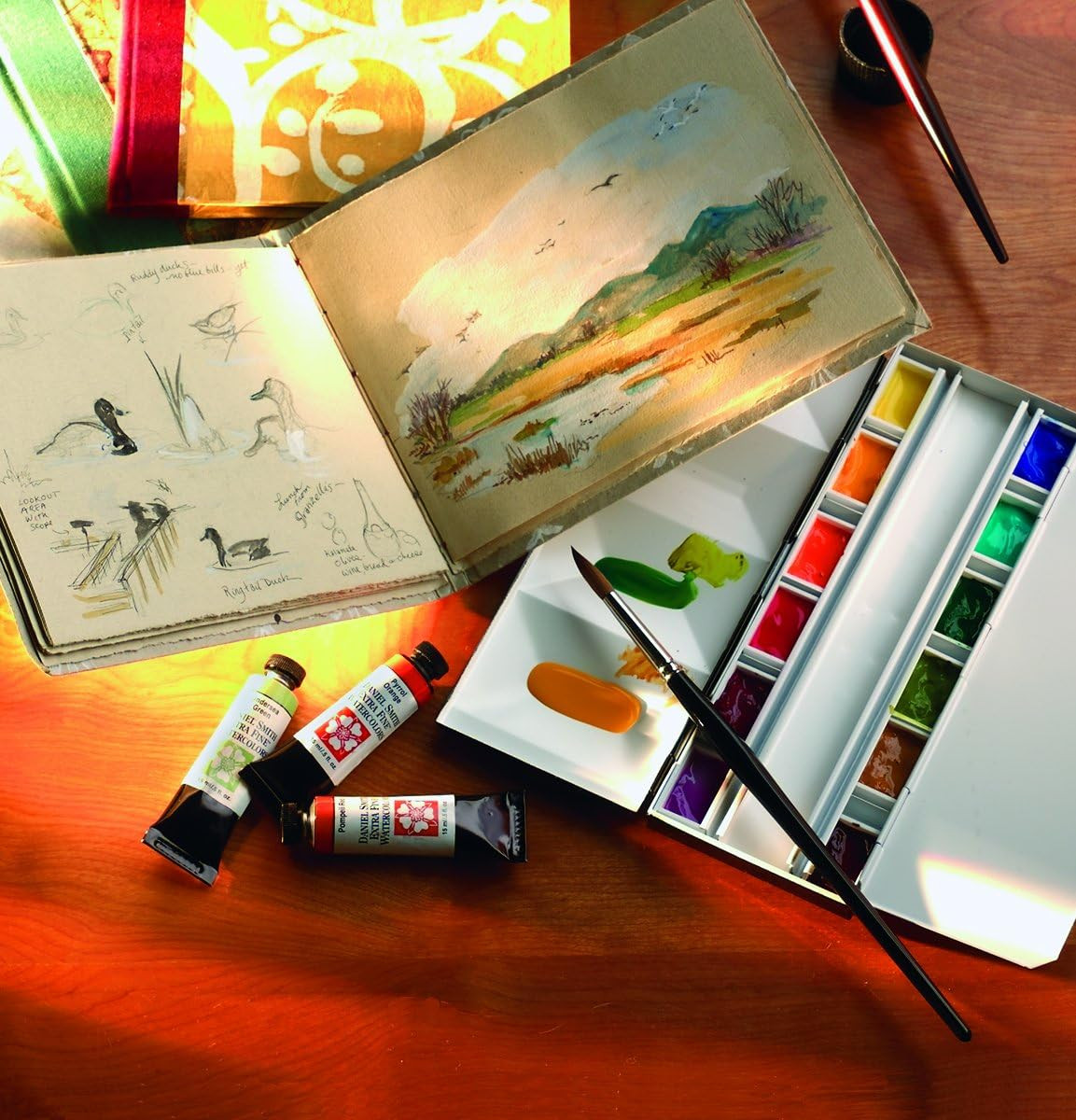 Extra Fine Watercolor Paint, 15Ml Tube, Iridescent Gold , Stone, 284640018, 0.5