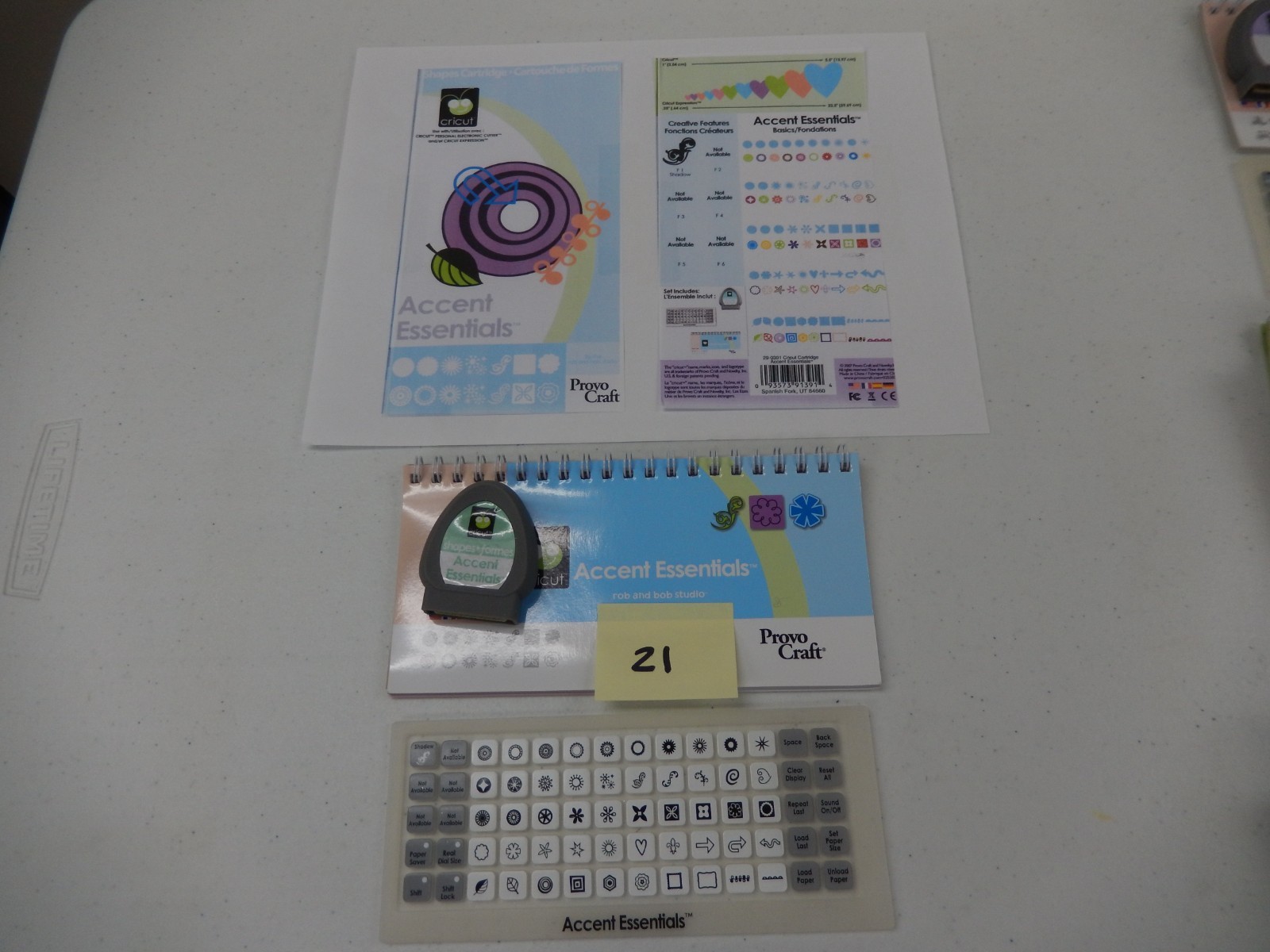 Cricut Cartridge, Overlay and Book YOU PICK Title Link Status Unknown (See Desc)