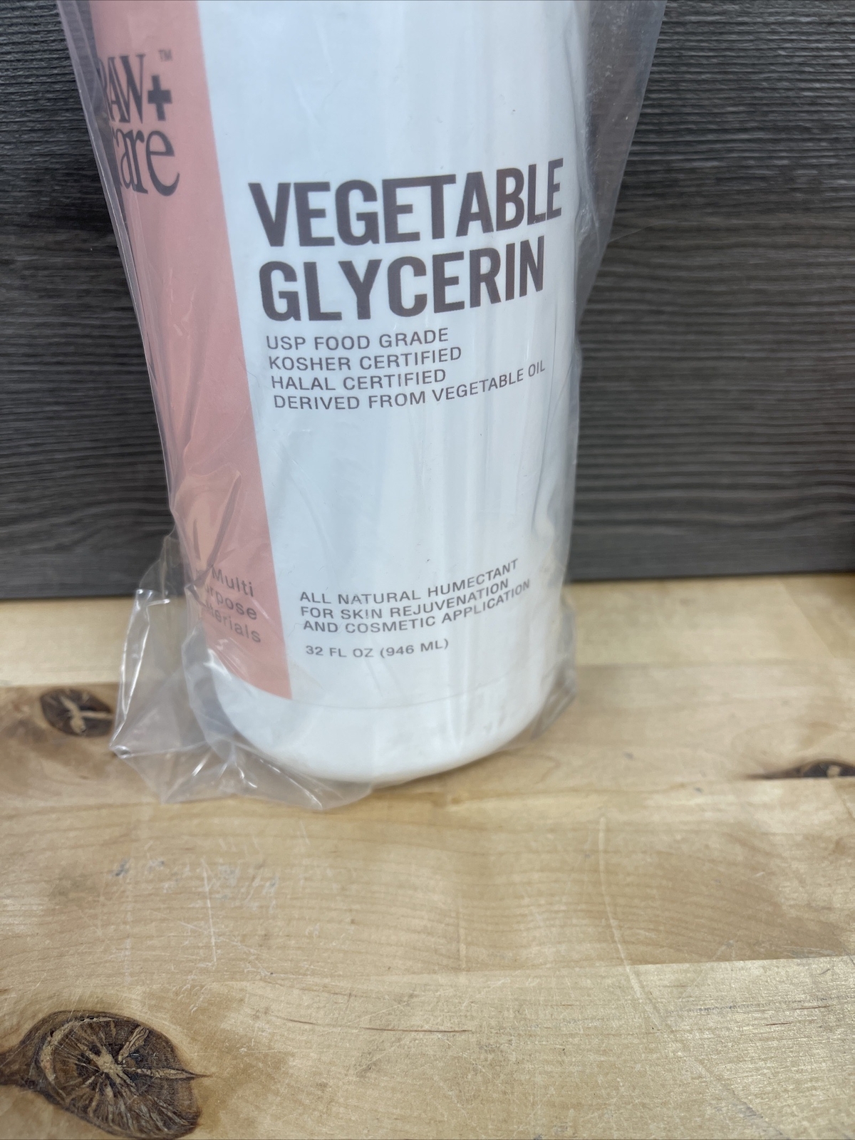Vegetable Glycerin All Natural Humectant For Skin Rejuvenation 32 Oz New