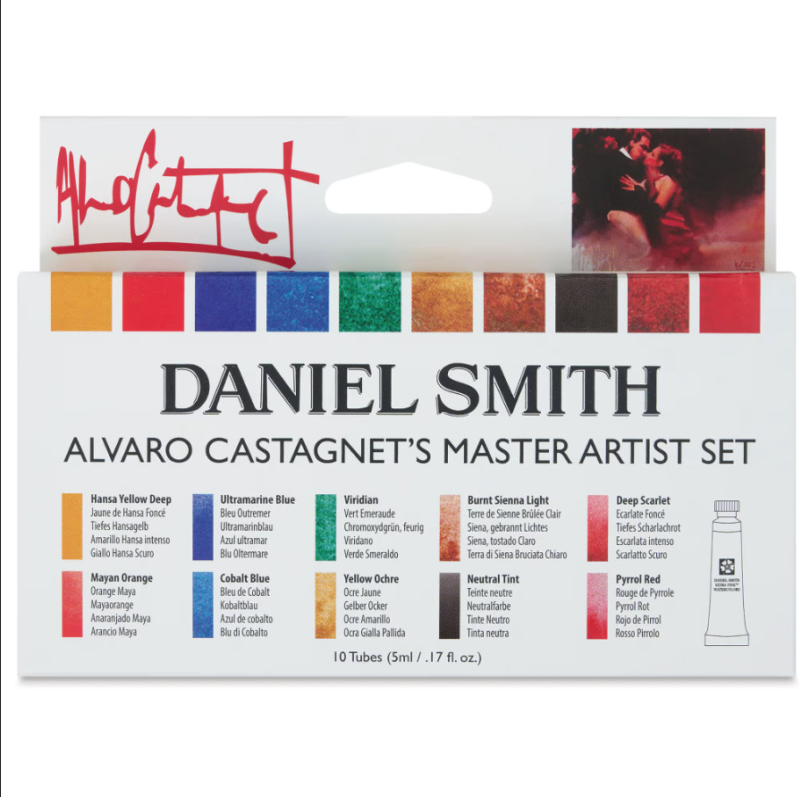 Daniel Smith Extra Fine Watercolor – Set of 10 Alvaro Castagnet Master Artist