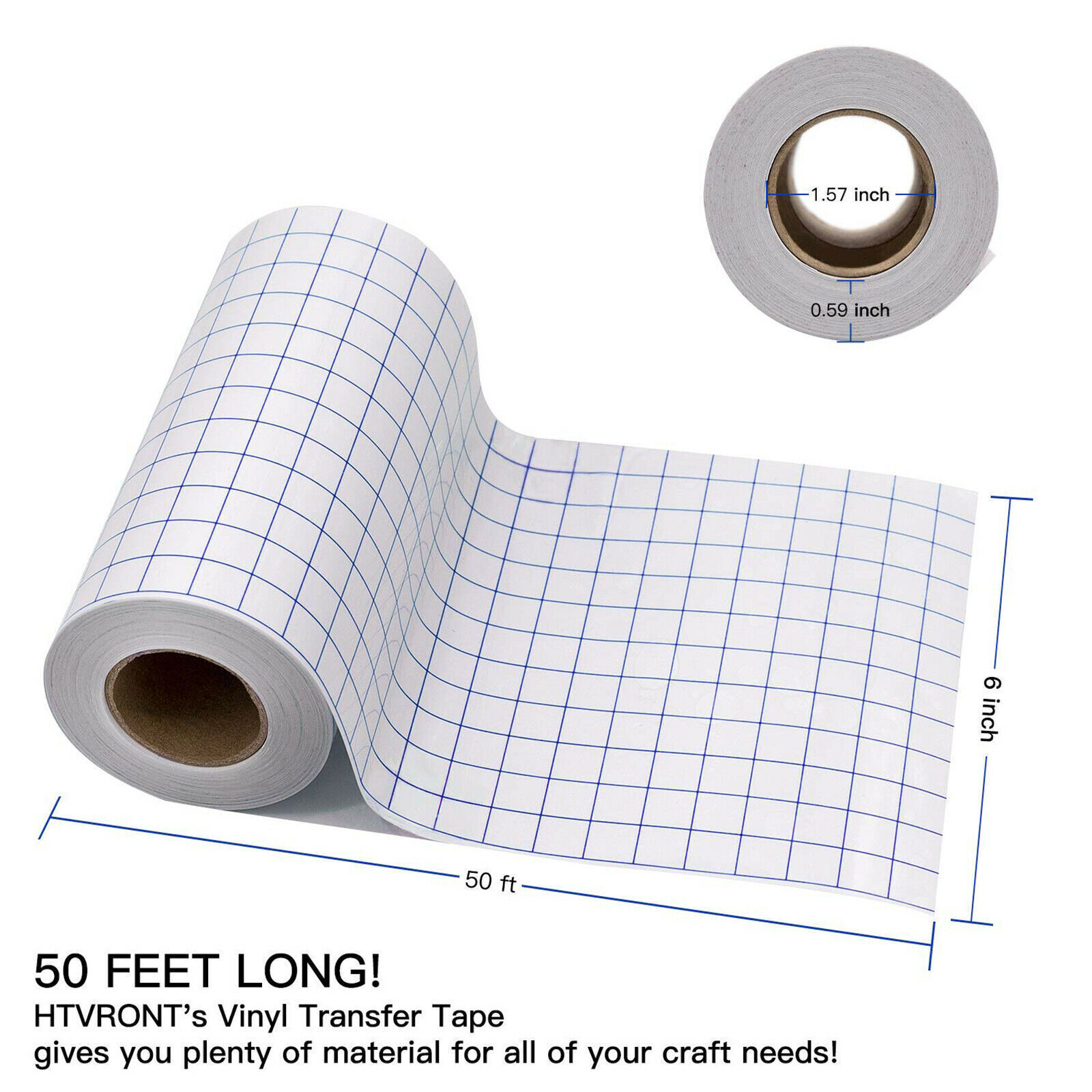 Vinyl Transfer Paper Tape Roll Craft Application Paper Transfer Paper for Cricut