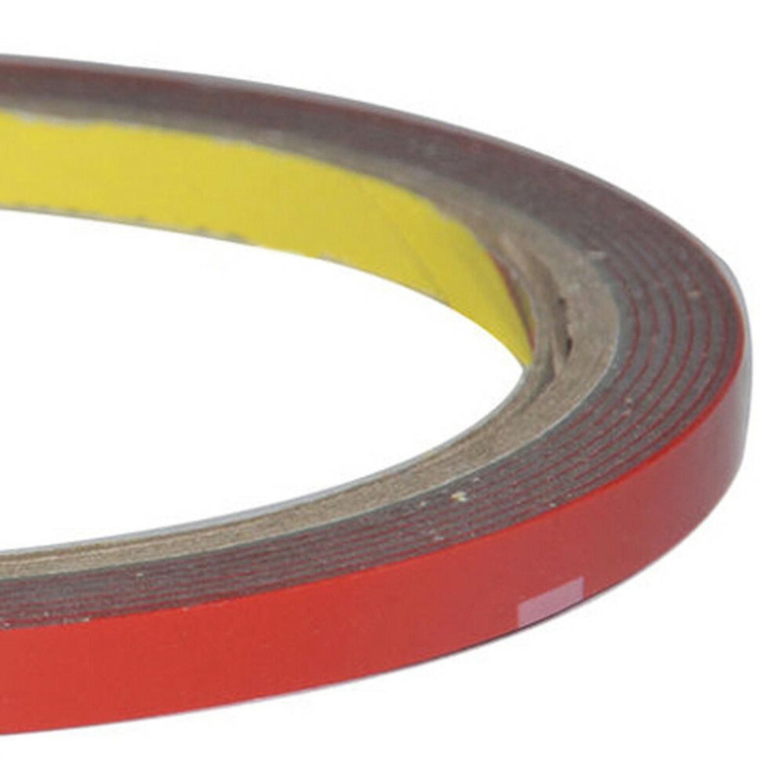 3M Auto Car Truck Trim Double Sided Molding Adhesive Acrylic Tape 8mm Width aa