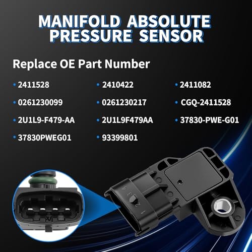 MAP Manifold Absolute Pressure Sensor Fit for Polaris Sportsman 570 Sportsman
