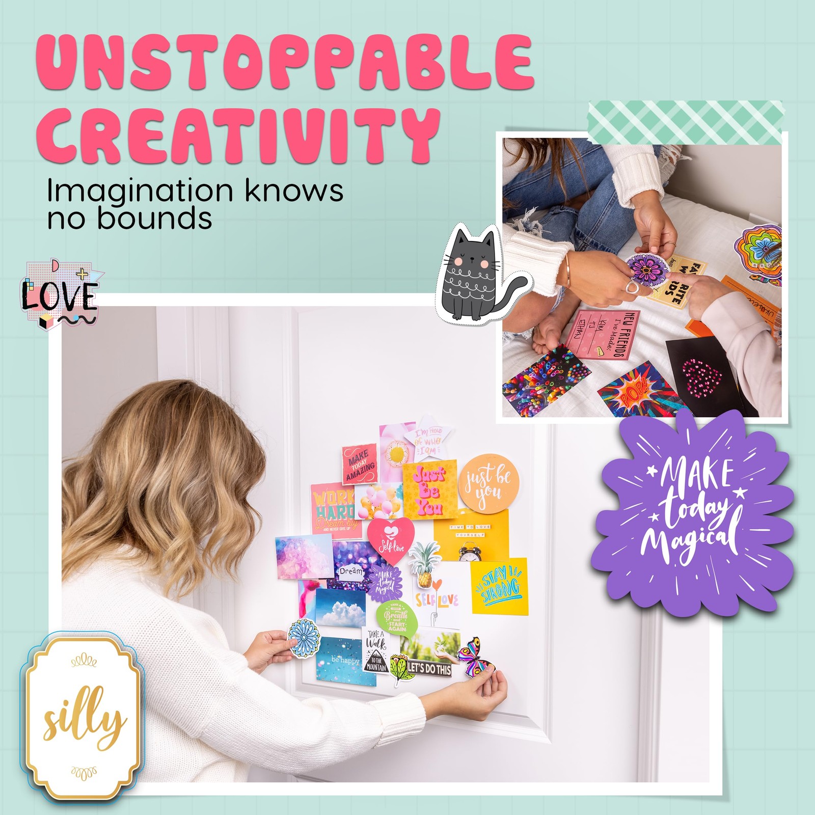 DIY Wall Collage Kit for Tween and Teen Girls, Gifts for Ages 10 11 12 13 14 …