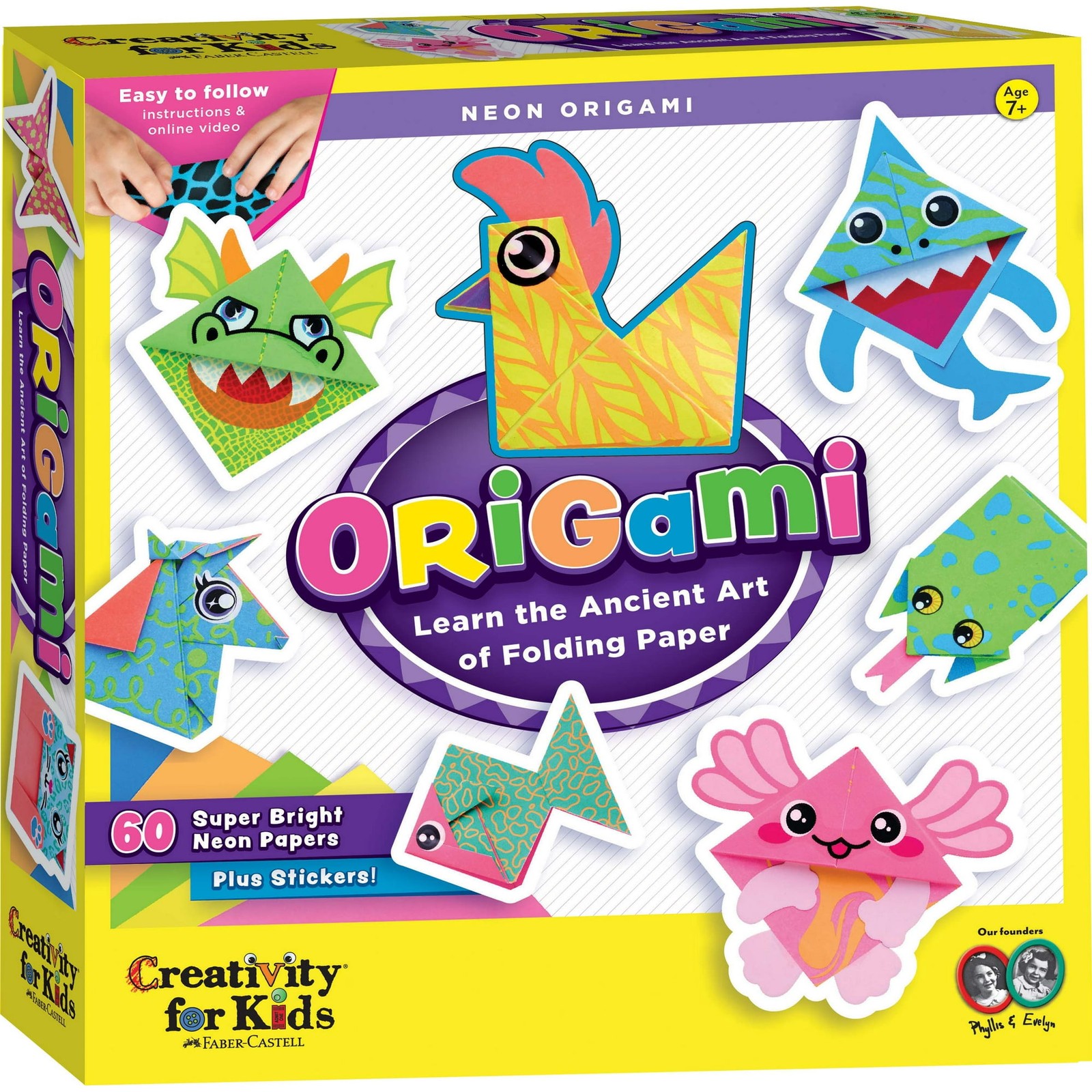 Creativity for Kids Craft: 60 Bright Papers, DIY Arts & Crafts for Kids