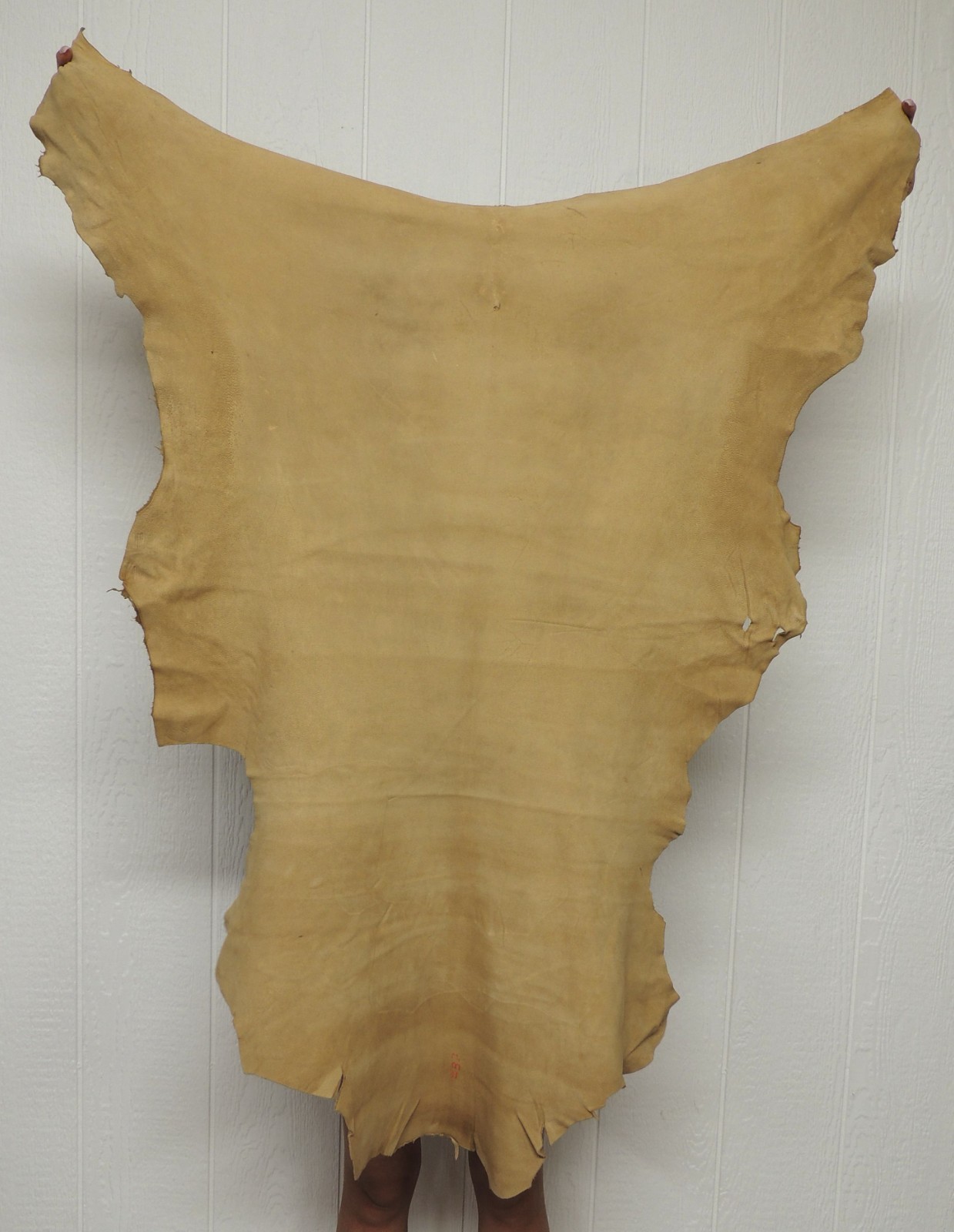 SMOKE BUCKSKIN Leather Hide for Native Crafts Laces Pipe Bags Regalia Pelt Skins